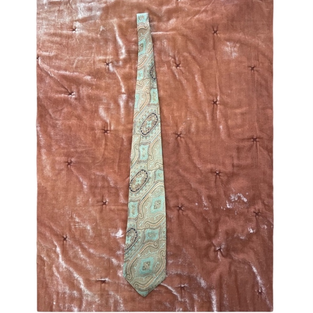 Vintage | Paisley 100% silk tie
